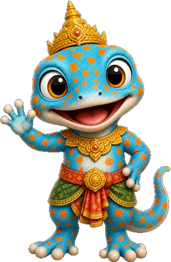 Tukkae, a Sabai Thai companion